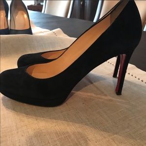 Christian Louboutin Suede Pumps